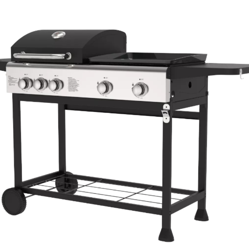 Black Heavy Grill outdoor Garden Terrace Senior Grill smoker Furnace picnic camping Terrace backyard Cooking Charcoal grill