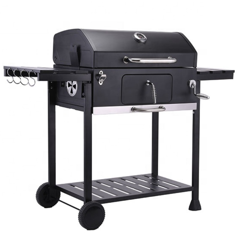 Modern Commercial large Portable outdoor Charcoal Grill patio trasero Party grill