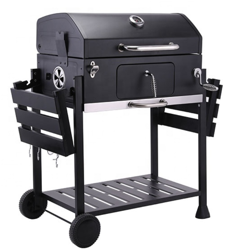 Modern Commercial large Portable outdoor Charcoal Grill patio trasero Party grill