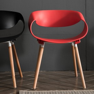 Silla de plástico moderna restaurante de silla de café de alta calidad