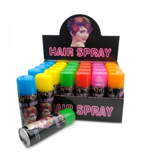 Color de cabello aerosol spray brillo color de cabello