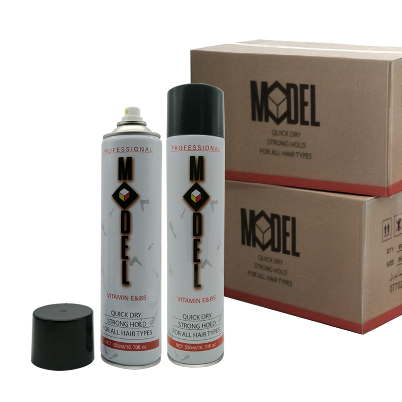 Spray Spray Pe Hairspray Label privado Soporte de cabello extra