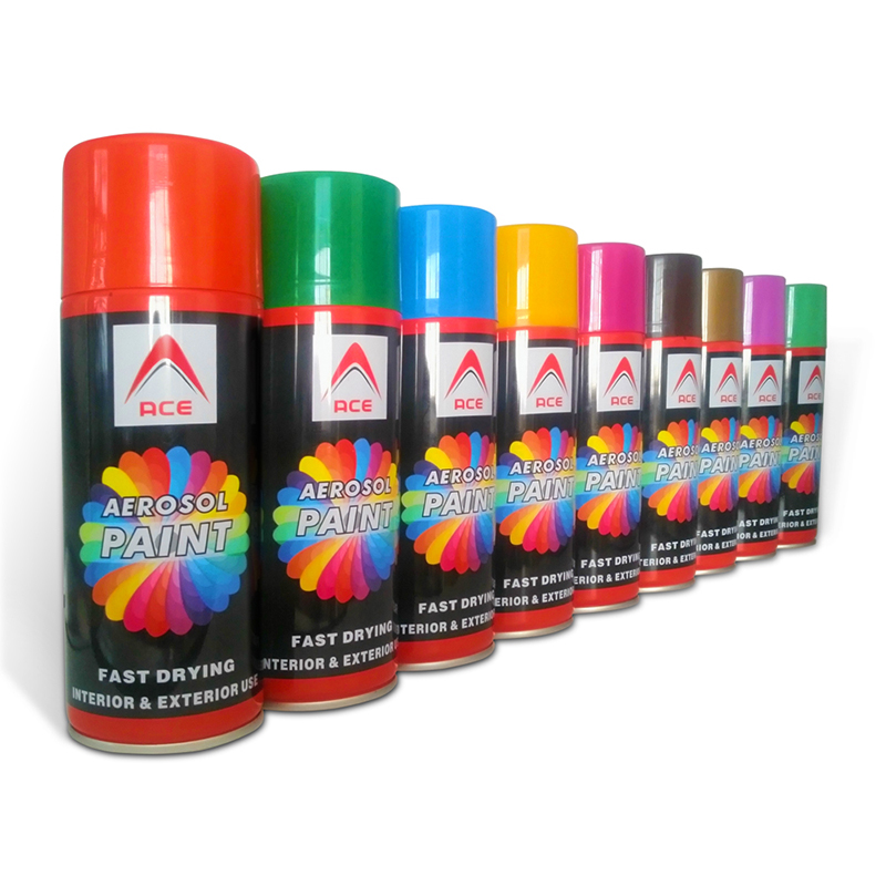 Pintura de pintura aerosol práctica de spray pintura de secado rápido