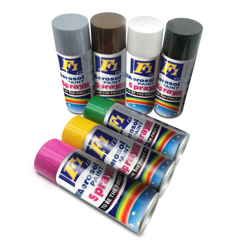Pintura de spray múltiple pintura sprafitino tóxica Pintura en aerosol F1
