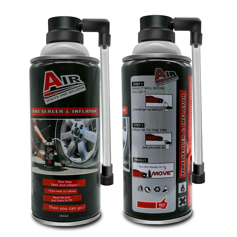 Productos de cuidado automático de productos para el sellador deneumáticos portátiles Inflator Spray