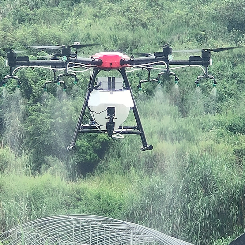 6 ejes 60l aplicación de fertilizantes UAV agricultura fumigación UAV agricultura