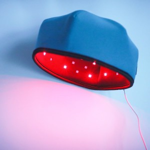 Terapia de luz roja LED Tapa de crecimiento del cabello para la pérdida de cabello Terapia de regeneración del tratamiento infrarrojo