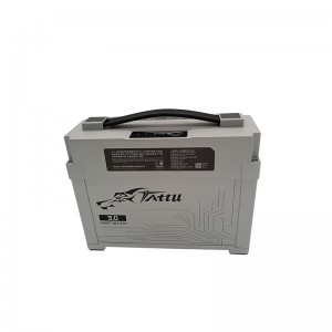 Tattu Cada batería mediana tiene 22.2V 6S 15C 16000 mAh Batería de polímero de litio para dron de pulverización agrícola
