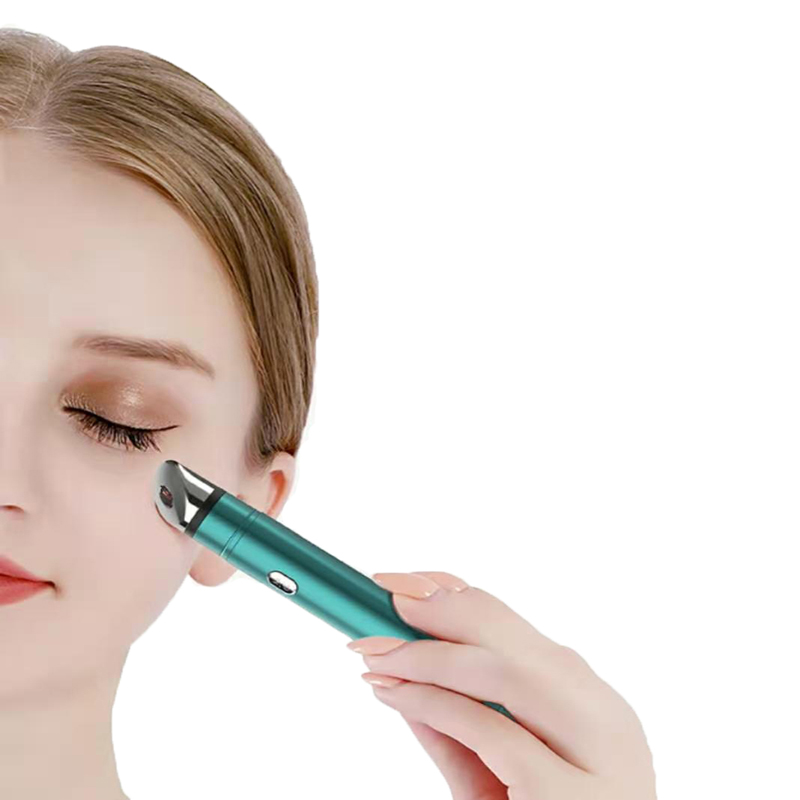 Masajeador de ojos eléctrico, extracción de círculo oscuro instrumento de belleza de ojo de belleza bolsas de ojo oscuro eliminación de arrugas masajeador de vibración eléctrica
