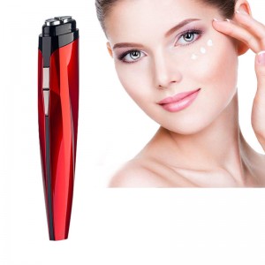 La piel de los ojos de radiofrecuencia RF aprieta y el dispositivo anti -envejecimiento, debajo de las bolsas de los ojos, la hinchazón, los círculos oscuros, los pies de la cuervo, las arrugas y las líneas finas, la extracción de la...