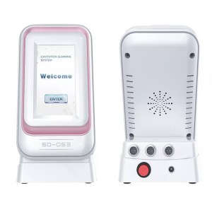 Reducción de grasa 80 K ultrasónico portátil 3 en 1 RF Vacco de vacunas Ultrasonido de radiofrecuencia Cavitación 80K