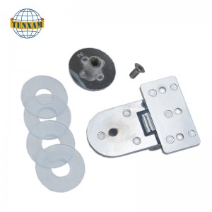 Bisagra redonda contra la pared