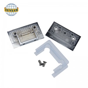 Doble agujeros con fuerza de vidrio de 0 grados de 0 grados