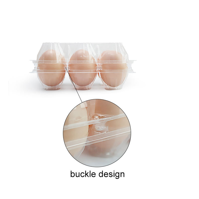 Bandeja de huevos de embalaje de plástico desechable personalizado