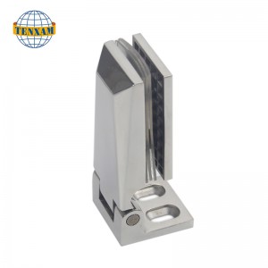 Single Edge 90 grados Glass Clamp