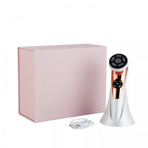 EMS Hot Foton Foton Beauty Instrument Face Skin Whiten Liften Terreno de belleza de elevación de la cara USB Masajera de cara eléctrica portátil, Introducción facial Limpieza Controlación de la piel Remota de arrugas Hot Introducci...
