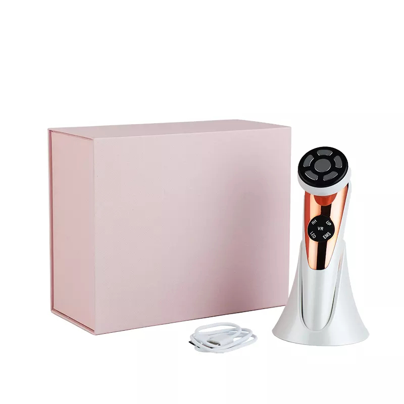 EMS Hot Foton Foton Beauty Instrument Face Skin Whiten Liften Terreno de belleza de elevación de la cara USB Masajera de cara eléctrica portátil, Introducción facial Limpieza Controlación de la piel Remota de arrugas Hot Introducción Facial Dispositivo de belleza Dispositivo