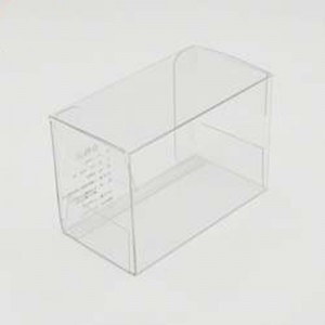 Cajas de regalo de regalos de plástico transparentes al por mayor Caja de envasado de maquillaje