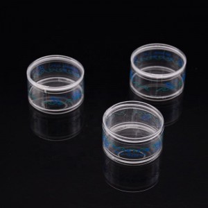 Cajas de almacenamiento de tubos de embalaje de plástico personalizados para alfiler