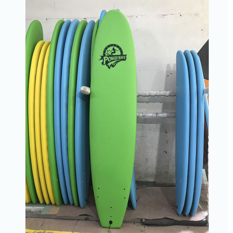 Topas de surf superiores suaves de 8 pies Heat Soft tablas de surf para principiantes personalizados para la venta
