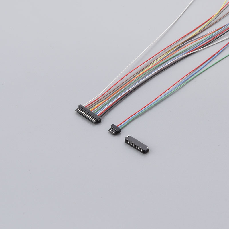 0.8 HRS HRS DF52-8P-0.8C Cable de conector de engarzamiento de alambre trenzado electrónico ultra fino para la fábrica de baterías personalizadas