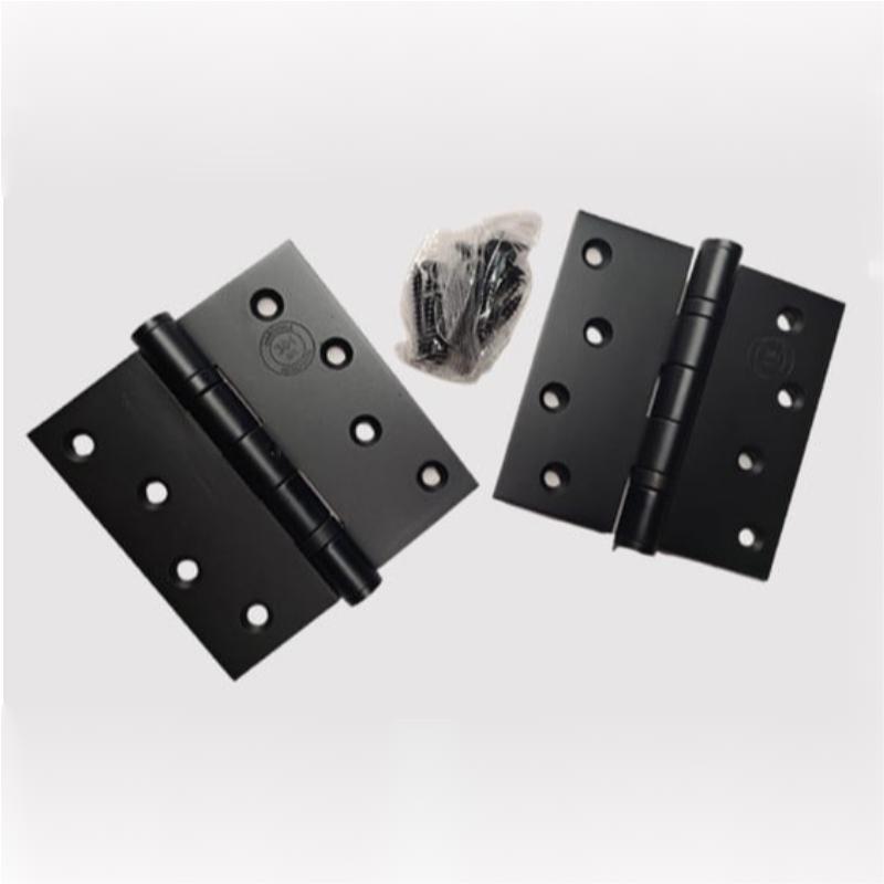 HN002 Bisagras de puerta de acero inoxidable de alta calidad Bisagras de esquina cuadrada de 4 pulgadas 2 paquete