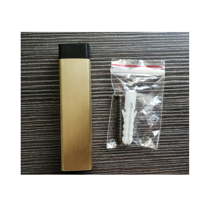 Tapón de puerta de acero inoxidable MD001 con punta de goma suave para dormitorio/kitchen