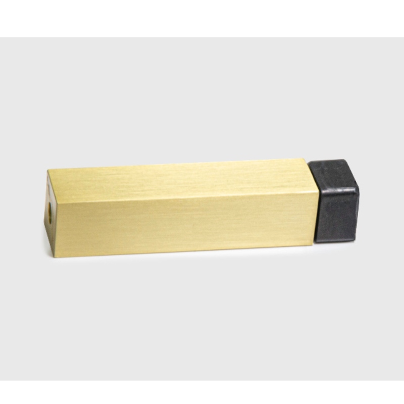 Tapón de puerta de acero inoxidable MD001 con punta de goma suave para dormitorio/kitchen