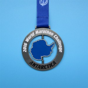 Medalla del Desafío World Marathon 2016