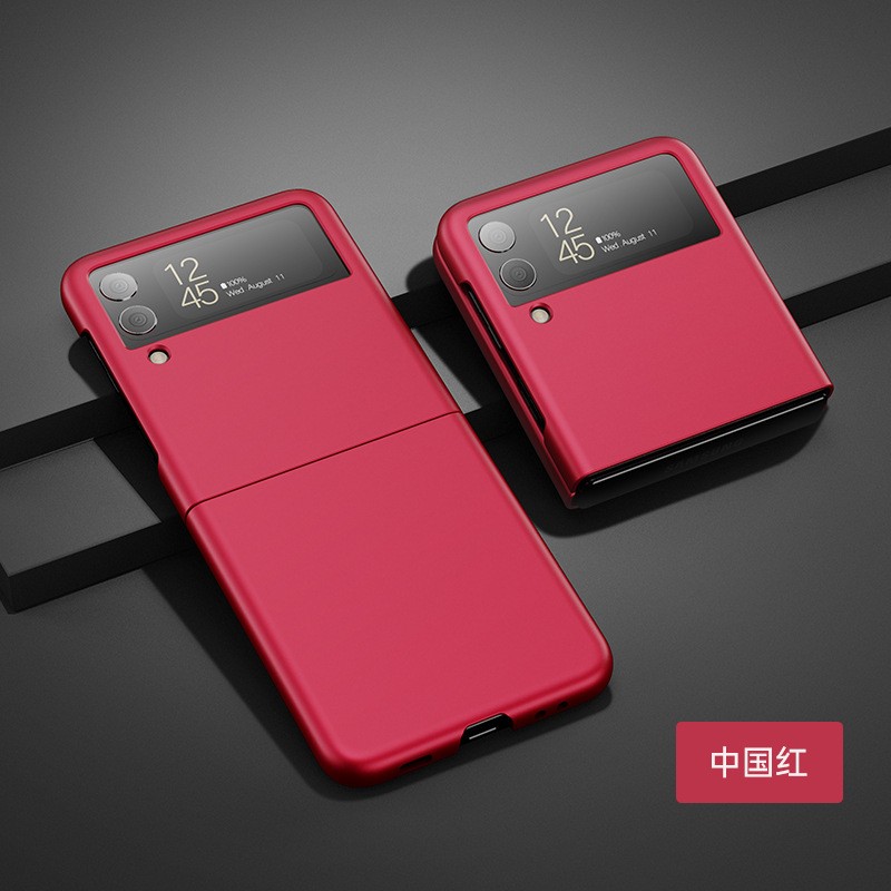 La caja de teléfonos móviles plegable más popular en toda la red Samsung Zflip4 Case de protección de la mano y el caso de protección del teléfono móvil de losneumáticos, que son resistentes a la caída y duradera