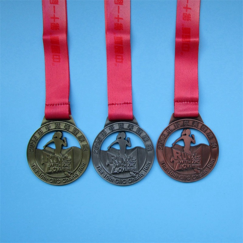 Medallas deportivas y cintas para correr medallas Sport Running