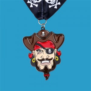 Medallas de premio de logotipo personalizado de fábrica con cinta de oro en blanco Ciclismo de bronce de plata corriendo Medalla deportiva Marathon Metal