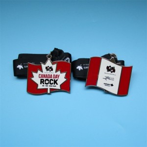 Medallas esmaltadas Medalla de cobre de plata de metal personalizado premios coloridos