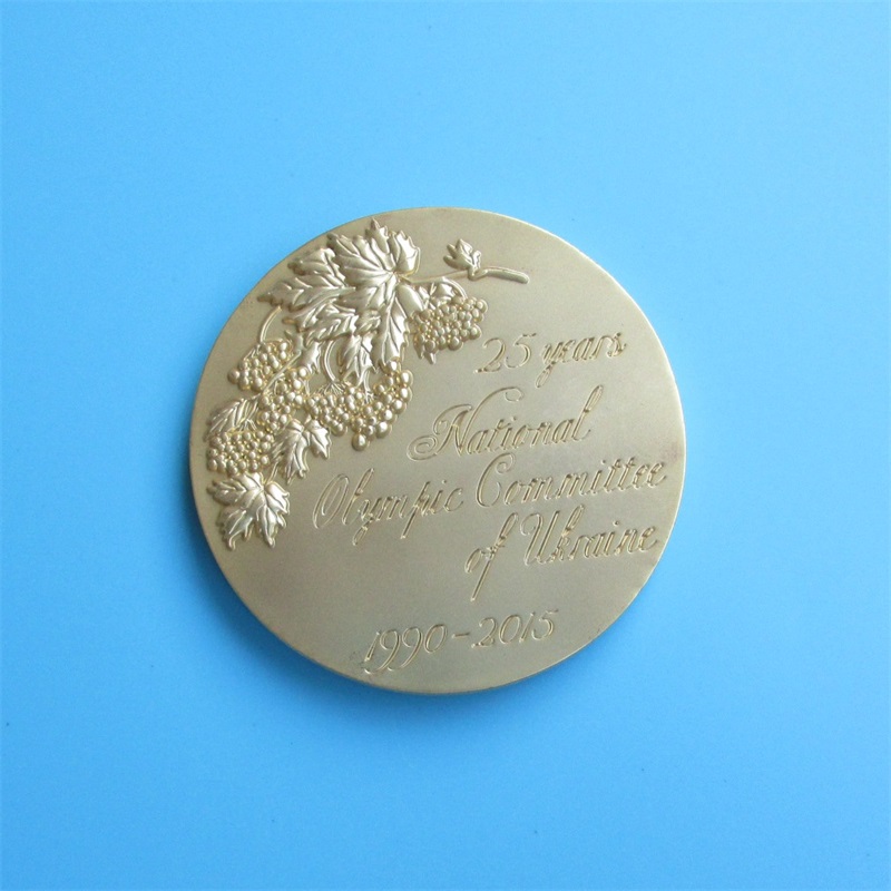 Fabricante de medallas personalizadas Premios de honor personalizado Medalla de carreras deportivas de oro chapado en 3D