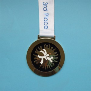 Fabricante Medalla Sport de maratón de maratón de metal de alta calidad personalizada