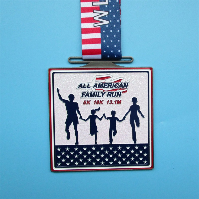 Diseño personalizado de moda Medalla de medalla de ron familiares Diseños de medallas