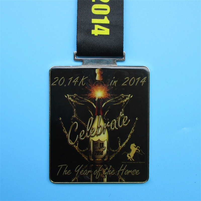Medallas personalizadas Medallón Medallón Media de metal de metal Medallas de actividad 3D y Medalla de Honor de premios con cinta