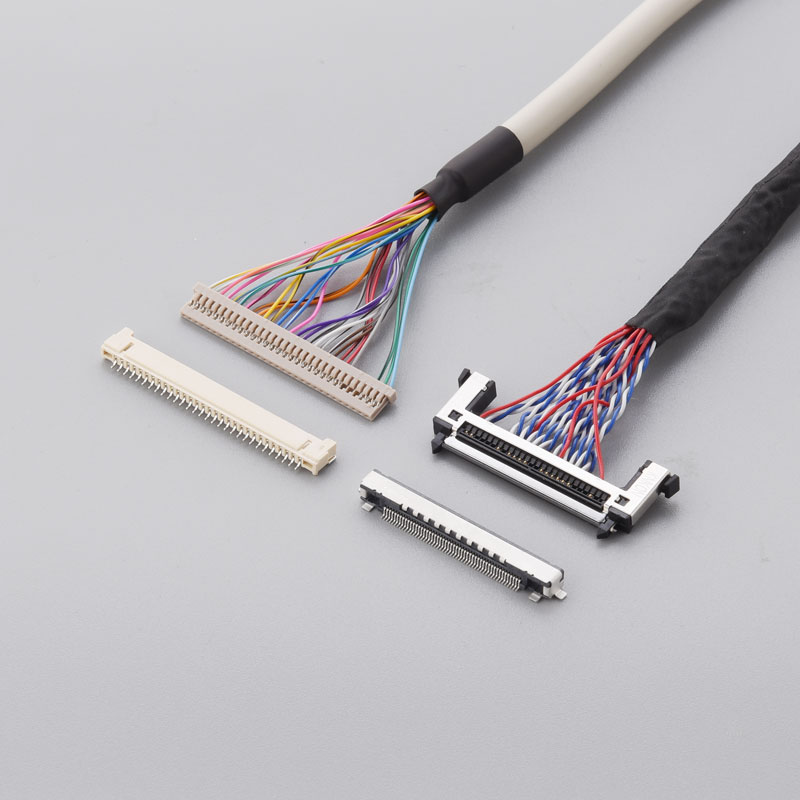 Cable LVDS FI-RE51HL a DF14-30S-1.25C COMPUTADORA COMPUTADORA PANTALLA Pantalones LCD Pantalla Panel Controlador Controlador Cable
