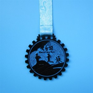 Premio Marathon Running Medal de deportes de metal personalizado