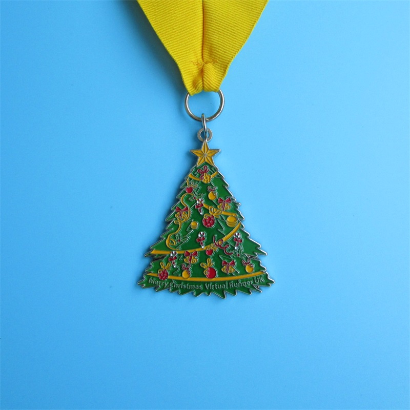 Medalla conmemorativa de Navidad Regalonavideño Metal Holiday Holiday