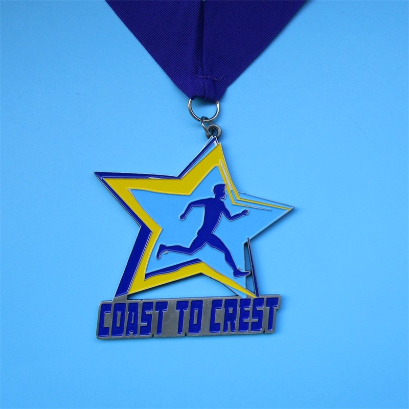 Running Man Medallas de diseño especial Medallas de premios New Marathon Gold New Marathon Hollow Hollow