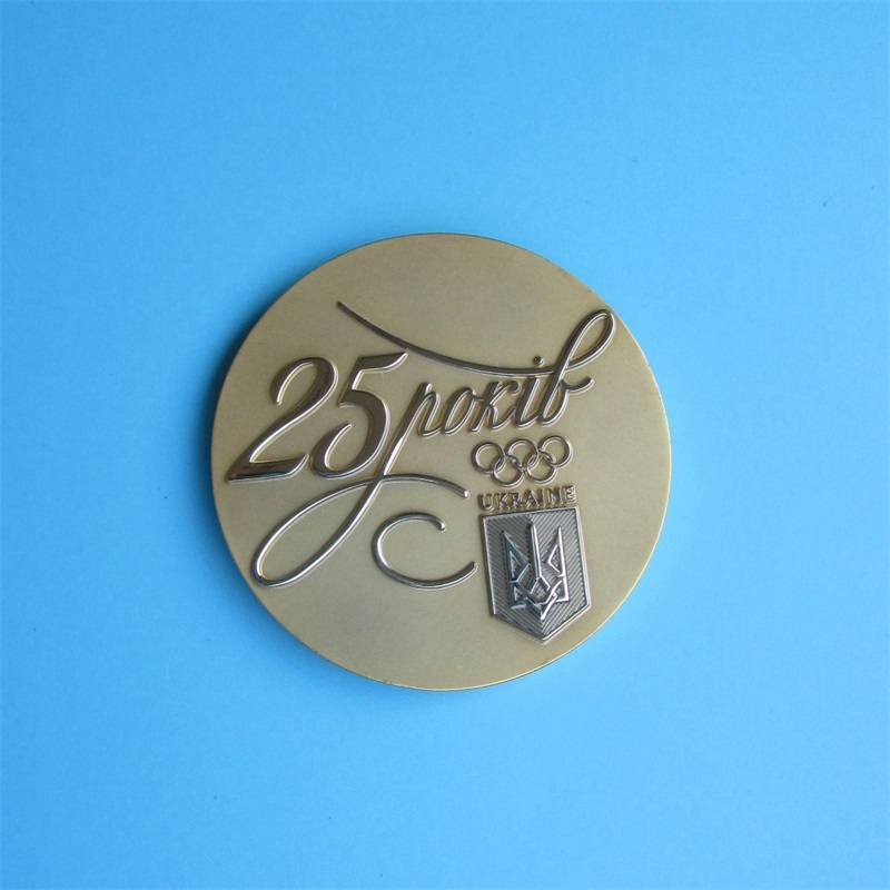 Medallas de premio de logotipo personalizado con cinta de oro plateado en ciclismo de bronce de plata con medallas de metal de metal marathon de metal