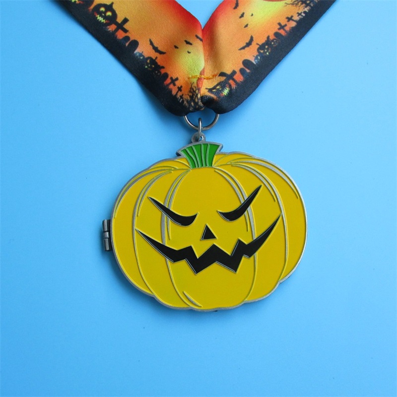 Medalla personalizada Medallas de plegado de medallas de Halloween Festival Festival