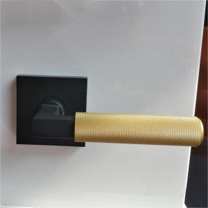 S7632 Conjunto de palanca de pasaje contemporáneo, mango de palanca con fuerza de servicio pesado para puertas interiores