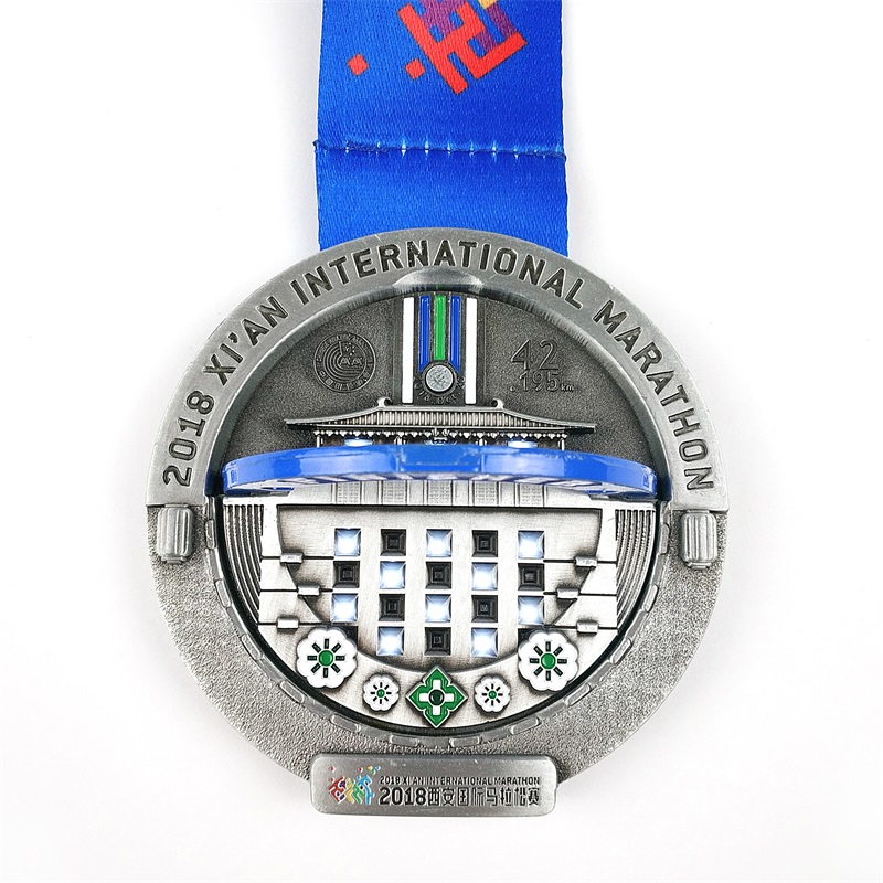 Marathon Medal Finalers 2018 Cool Design Medalla de Premios Mundiales Mundiales Extraables