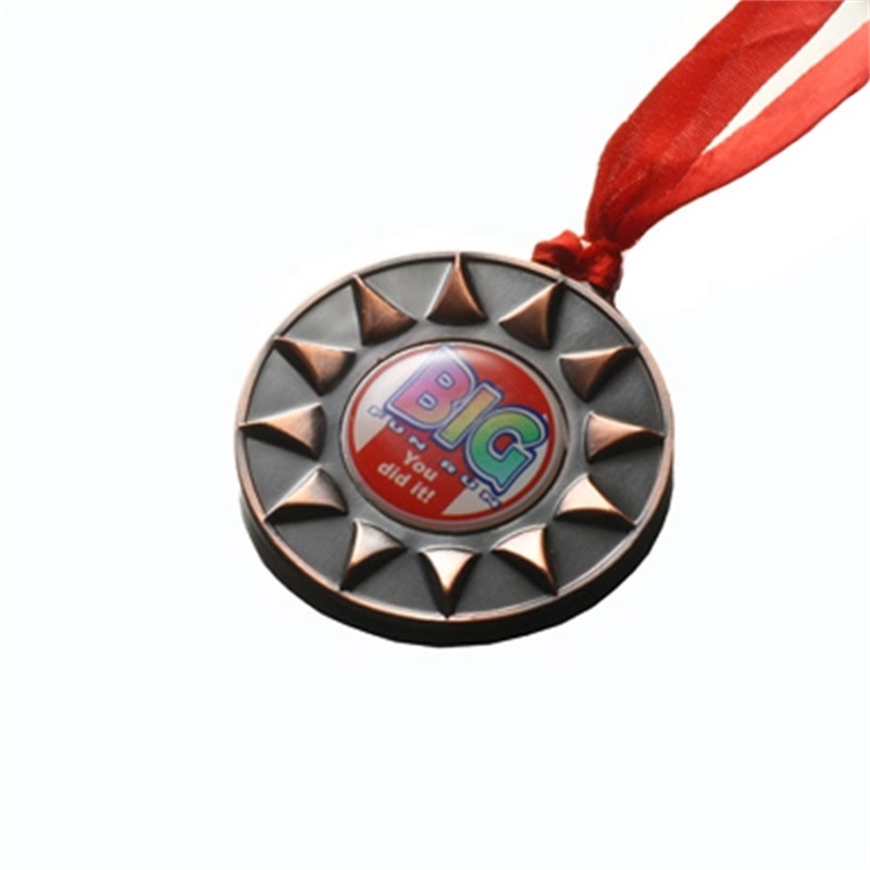 Medalla de plata New Marathon Medallas Sport Medals y cintas