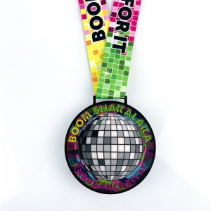 Medallas Led Glowing Night Run Design Ball Ball Run Medalla