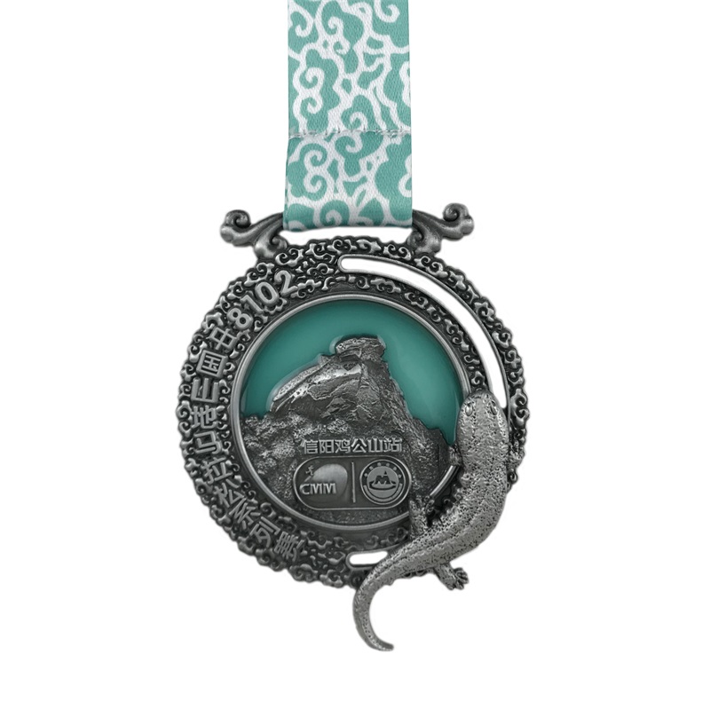 Diseño único Logotipo personalizado 4D Sport Medallion Metal Metal Sports Medalla personalizada para recuerdo