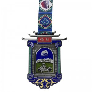 Diseño único Logotipo personalizado 4D Sport Medallion Medal Metal Commemorative Medals