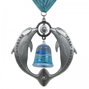 Collar de medallón personalizado Medalla personalizada 4D Medalla personalizada para recuerdo